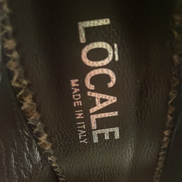 Locale ladies snakeskin high heels - Picture 7 of 9